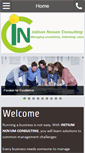 Mobile Screenshot of initium-novum-consulting.com